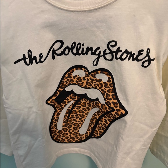 ZARA ROLLING STONES PRINTED T-SHIRT - Picture 6 of 10